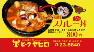 石焼海鮮スープカレー丼